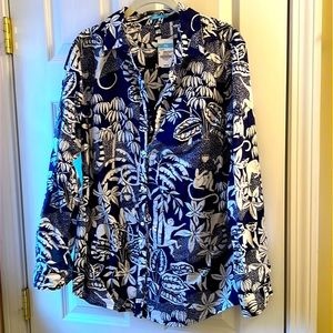 J.McLaughlin Lois blouse. NWT. Size Large.